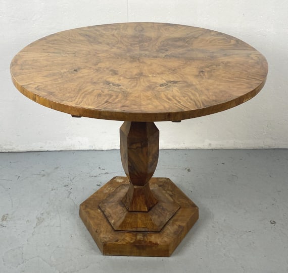 Biedermeier Walnut Tilt Top Center Table (1 of 6)