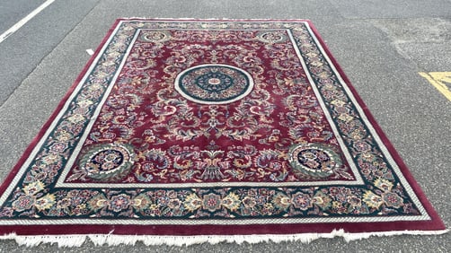 Indian Floral Design Rug