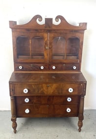 Federal Mahogany Secretaire Desk