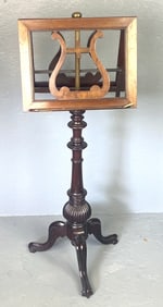 19th C. Mahogany Music Stand