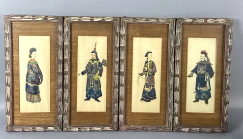 Asian 4 Panel Table Screen