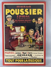 Leon Husson Maison Poussier Poster