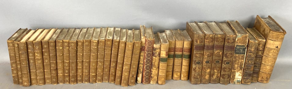 Group of Leather Bound Books (1 of 7)