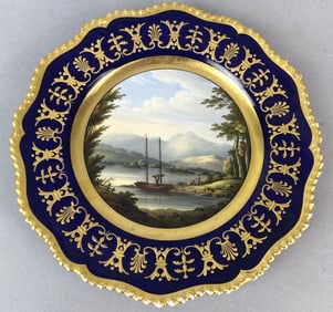 Flight, Barr & Barr Royal Worcester Plate