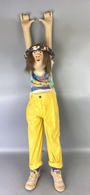 Cruickshank Folk Art Hanging Boy Figure