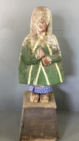 Cigar Store Indian Signed Bianco