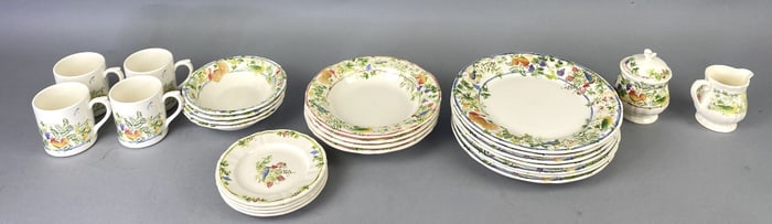 Gien France Partial Dinner Service