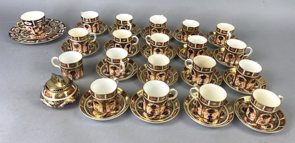 Royal Crown Derby Old Imari Demitasse Set