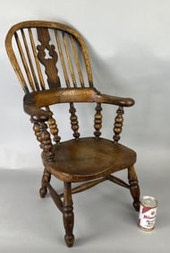 19th C. Child's Windsor Armchair