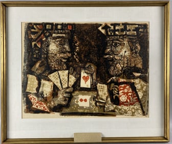 Antoni Clave "The Two Kings Card Players"