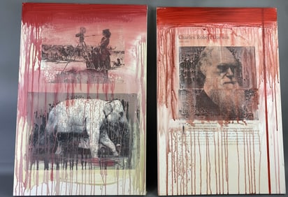 2 Carl Beam Mixed Media