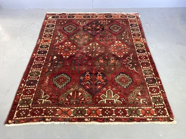 Persian Style Geometric Design Rug