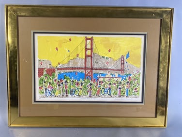 Susan Pear Meisel "Golden Gate Bridge"