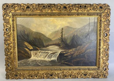 Antique Landscape Scene