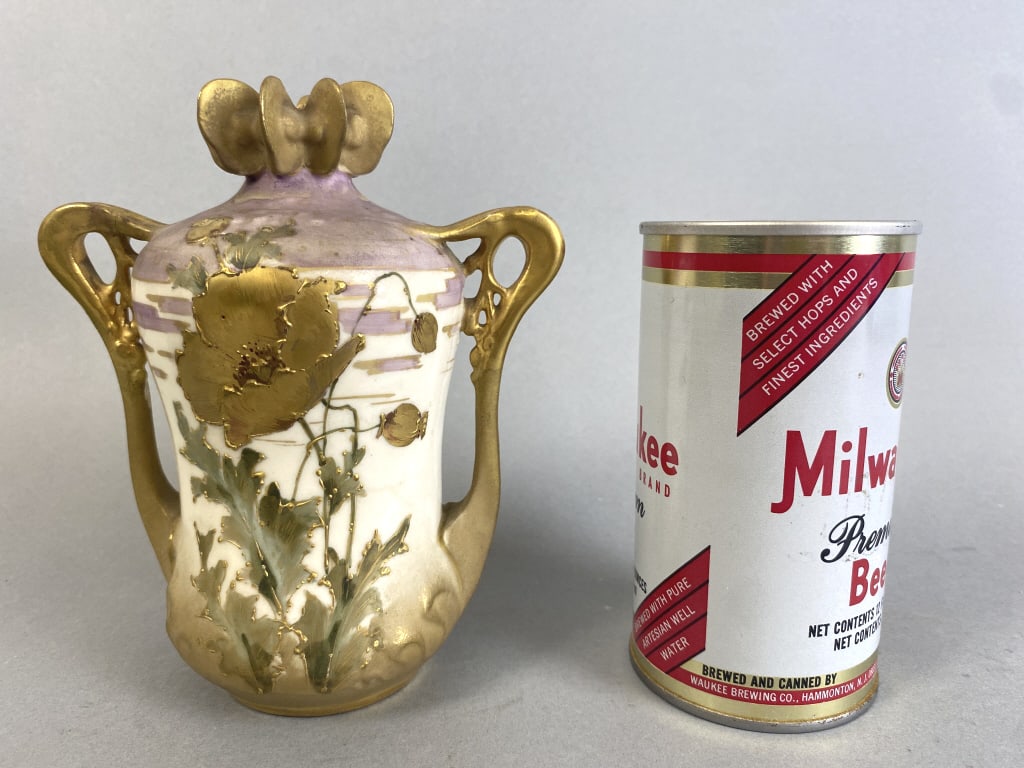 Amphora Two Handled Vase: Amphora Two Handled Vase 5 7/8"h