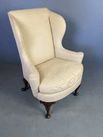 Kittinger Style Upholstered Armchair