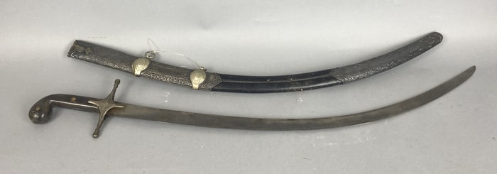 Middle Eastern Sword with Horn Handle