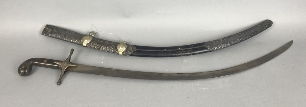 Middle Eastern Sword with Horn Handle (1 of 7)