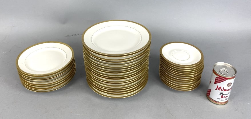Limoges Coronet Plate Set (1 of 5)