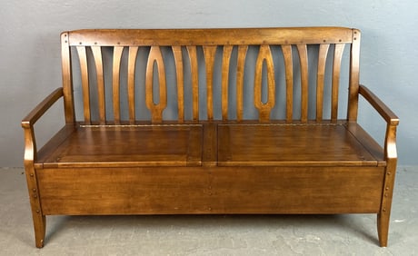Mission Style Bench Mfg. by Bernhardt