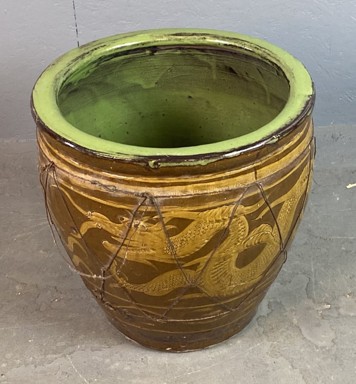 Chinese Porcelain Thousand Year Old Egg Container (1 of 4)