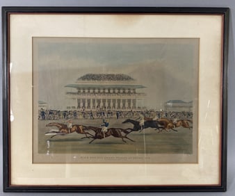 James Pollard "Race for the Derby Stakes at Epsom"