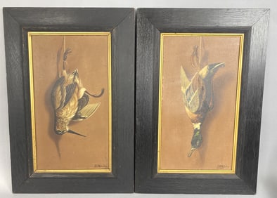 J.D. Molaskey Pair of Fowl Prints