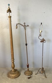 Group of 3 Floor Lamps