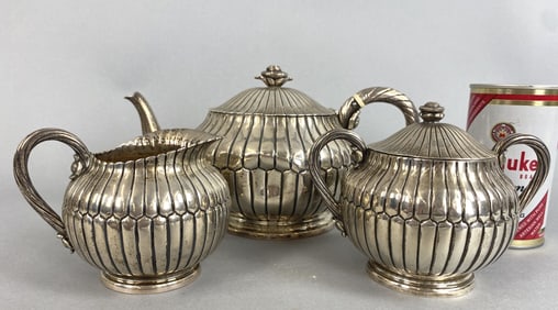 Sanborns Mexico Sterling Silver Tea Set