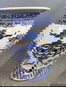 Asian Porcelain Garden Seat