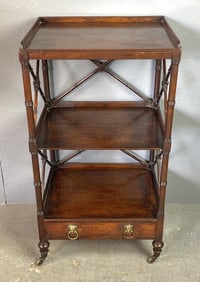 19th C. Regency Mahogany Etagere