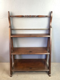 Mahogany Folding Shelf