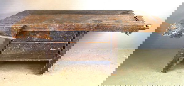 19th C. Woodworking Bench