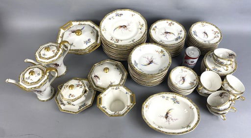 Theodore Haviland Limoges Bamboo China Set