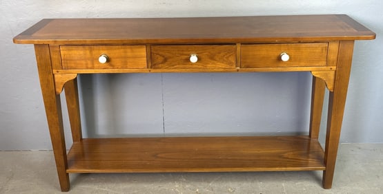La Grange Fruitwood 2 Drawer Console