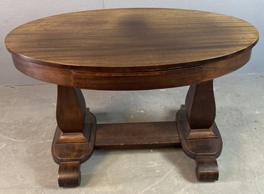 Empire Style Oval Desk Table