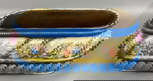 Sevres Style Porcelain Jardiniere