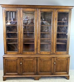 English Antique Oak Bookcase