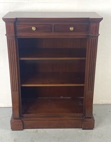 Hickory Mahogany Open Bookcase