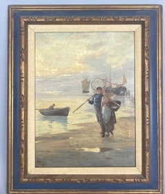 John Henry Boel Fishing Scene
