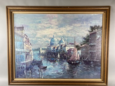 Venetian Canal Scene