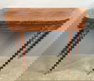 Regency Mahogany Game Table