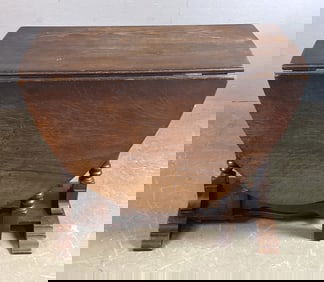 English Oak Gateleg Table