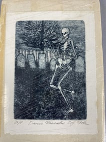 Print "Danse Macabre" Artist Proof