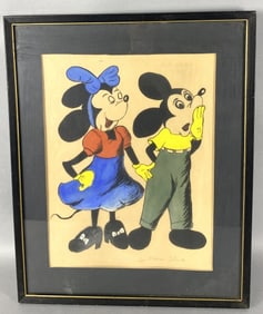 William Oliva Mickey & Minni Mouse
