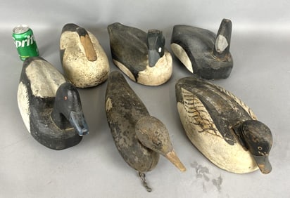 6 Wood Duck Decoys