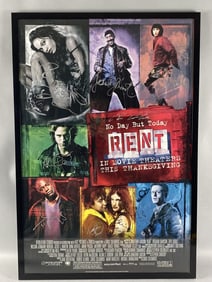 Rent Poster, Signed by Cast Members