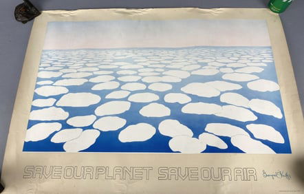Georgia O'Keefe "Save Our Planet, Save Our Air"