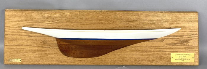 Wooden Boat Hull Model