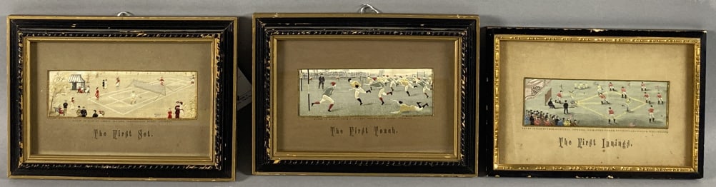 3 Sporting Stevengraph Pictures (1 of 7)